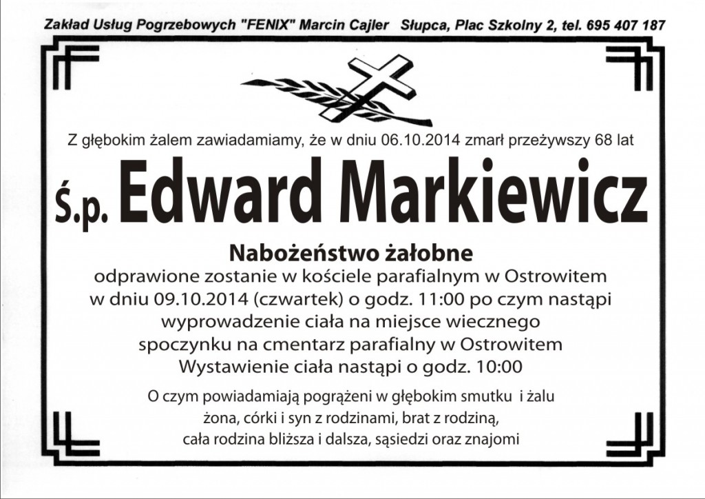 Edward Markiewicz