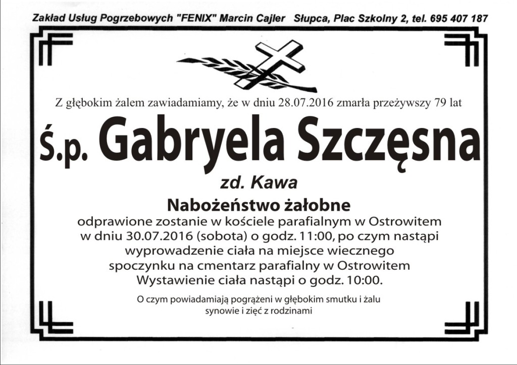 Gabryela Szczęsna