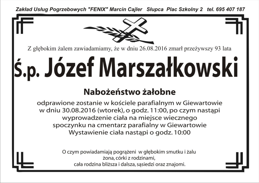 Józef Marszałkowski