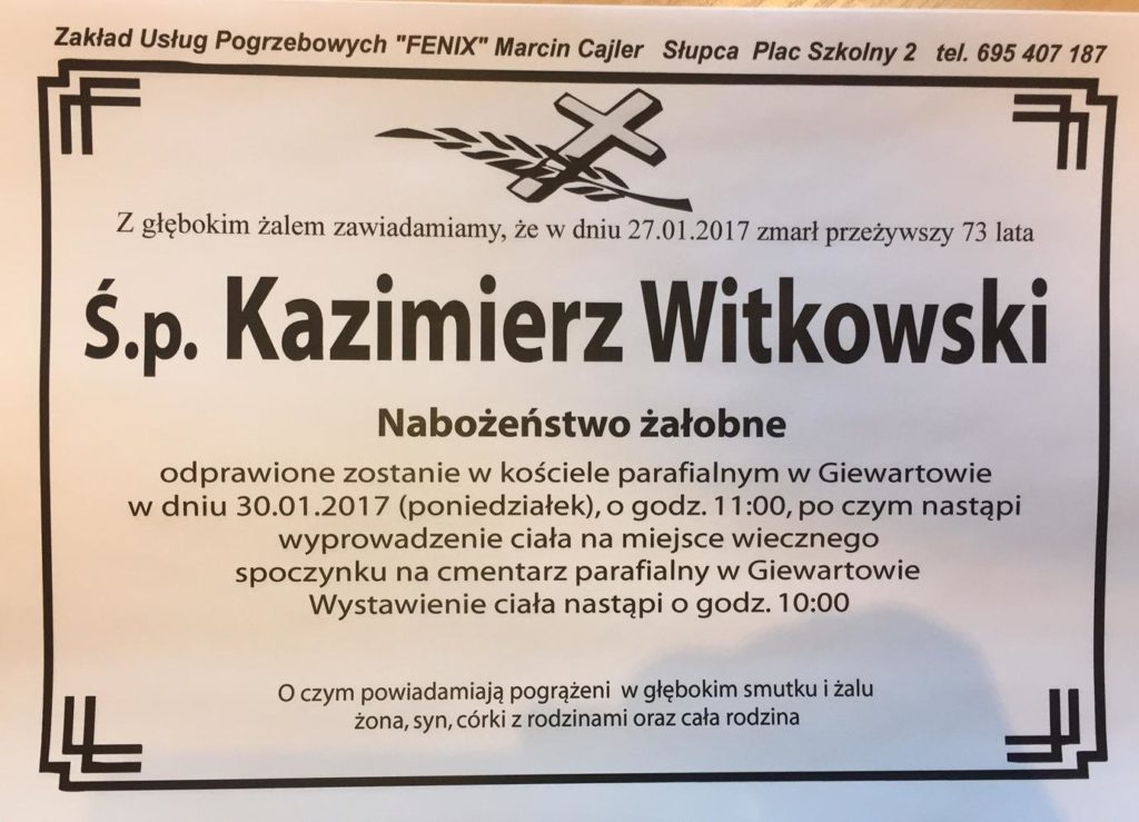 KAzimierz Witkowski