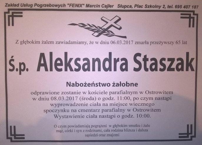 ALeksandra Staszak